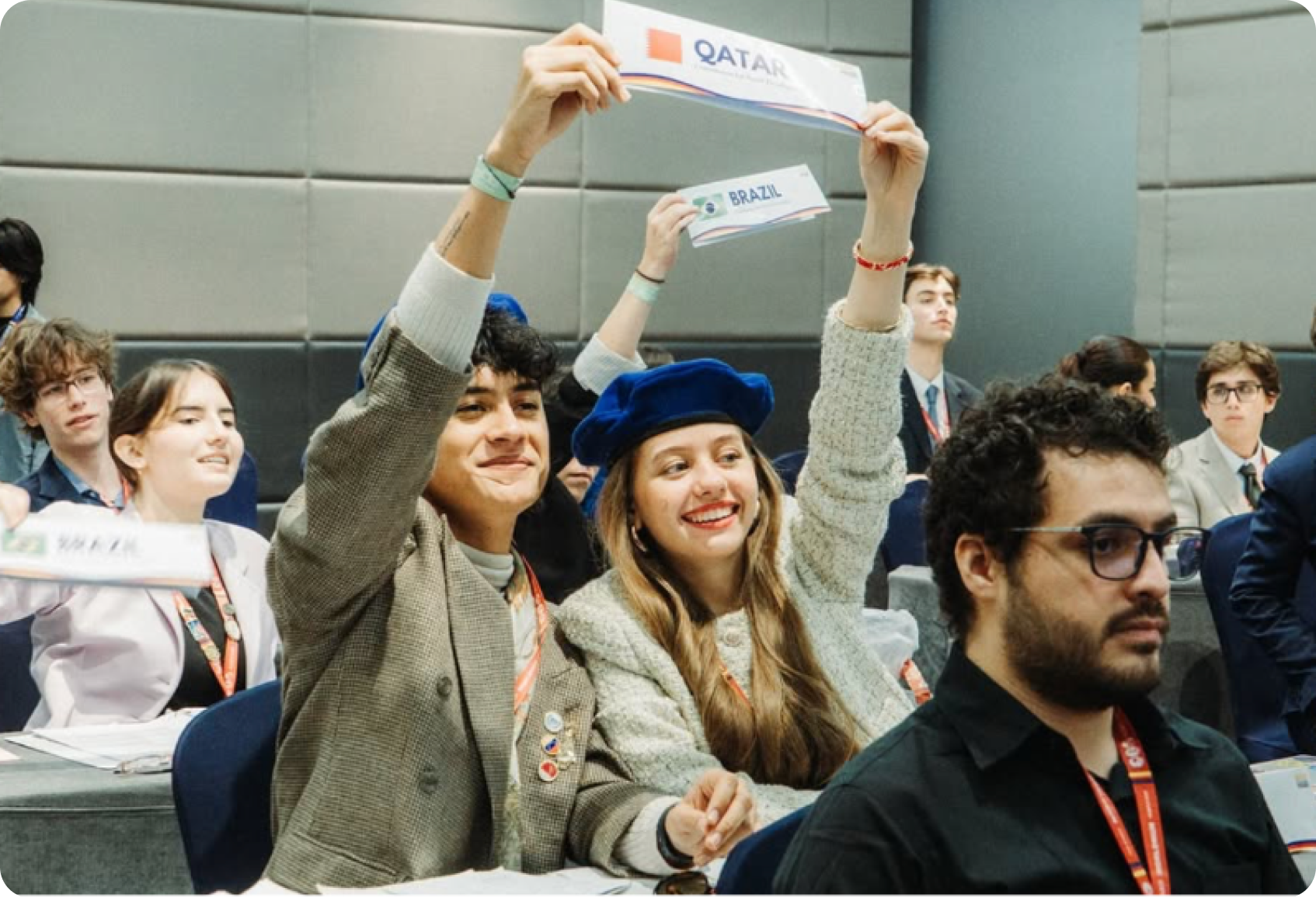 WorldMUN delegates